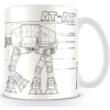 Star Wars AT-AT Sketch Hrnek standard - Merchstore.cz