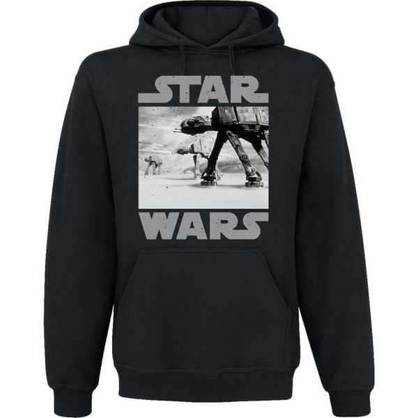 Star Wars Battle of Hoth Mikina s kapucí černá - Merchstore.cz