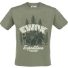 Star Wars Ewok Expeditions Tričko zelená - Merchstore.cz