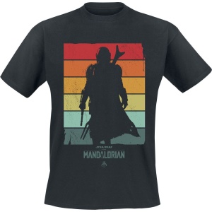 Star Wars The Mandalorian - Spectrum Tričko černá - Merchstore.cz