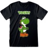 Super Mario Yoshi Tričko černá - Merchstore.cz