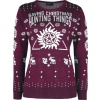 Supernatural Saving Christmas Pletený svetr vícebarevný - Merchstore.cz