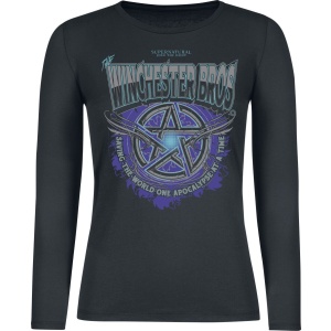 Supernatural Winchester Bros Dámské tričko s dlouhými rukávy černá - Merchstore.cz