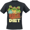 Teenage Mutant Ninja Turtles I´m On The Ninja Diet Tričko černá - Merchstore.cz