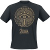 The Legend Of Zelda Emblem Tričko černá - Merchstore.cz