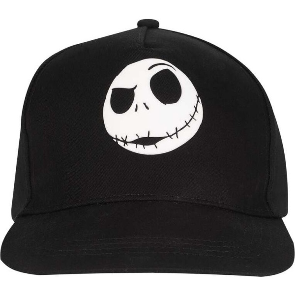 The Nightmare Before Christmas Čepice Jack s pogumovaným logem kšiltovka černá - Merchstore.cz