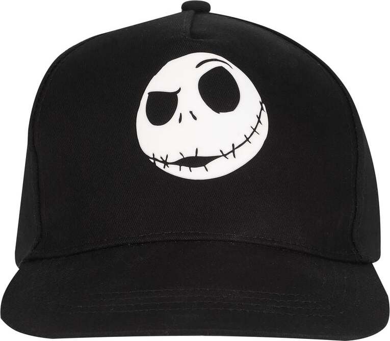 The Nightmare Before Christmas Čepice Jack s pogumovaným logem kšiltovka černá - Merchstore.cz The Nightmare Before Christmas Čepice Jack s pogumovaným logem kšiltovka černá - Merchstore.cz