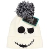 The Nightmare Before Christmas Jack - Face Jumbo Bambule bílá - Merchstore.cz