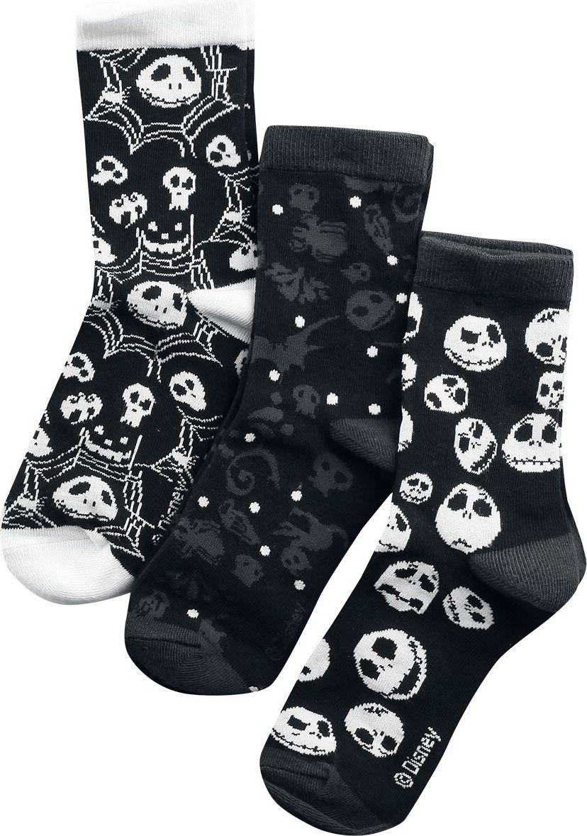The Nightmare Before Christmas Skulls And Cobwebs Ponožky vícebarevný - Merchstore.cz The Nightmare Before Christmas Skulls And Cobwebs Ponožky vícebarevný - Merchstore.cz