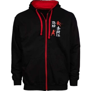 Assassin's Creed Shadows Mikina s kapucí na zip černá - Merchstore.cz