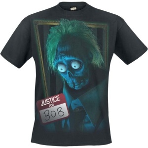 Beetlejuice Beetlejuice - Justice For Bob Tričko černá - Merchstore.cz