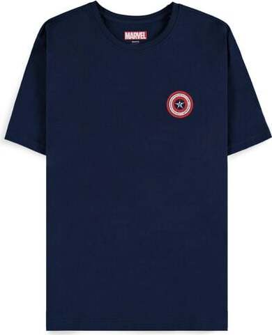 Captain America Brave New World - Captain America - Wings Tričko námořnická modrá - Merchstore.cz Captain America Brave New World - Captain America - Wings Tričko námořnická modrá - Merchstore.cz