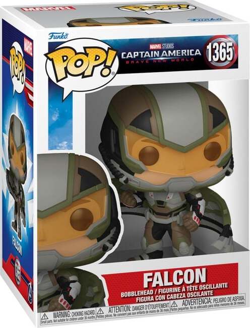 Captain America Vinylová figurka č.1365 Brave New World - Falcon Sberatelská postava vícebarevný - Merchstore.cz Captain America Vinylová figurka č.1365 Brave New World - Falcon Sberatelská postava vícebarevný - Merchstore.cz