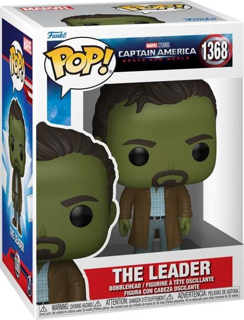 Captain America Vinylová figurka č.1368 Brave New World - The Leader Sberatelská postava vícebarevný - Merchstore.cz