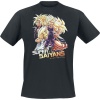 Dragon Ball Z - Super Saiyans Tričko černá - Merchstore.cz