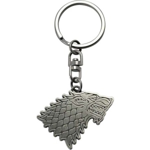 Game Of Thrones Stark Klíčenka stríbrná - Merchstore.cz