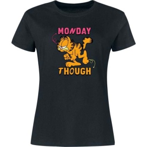 Garfield Monday Tough Dámské tričko černá - Merchstore.cz