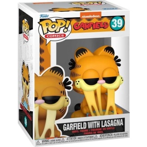 Garfield Vinylová figurka č.39 Garfield with Lasagna Sberatelská postava vícebarevný - Merchstore.cz