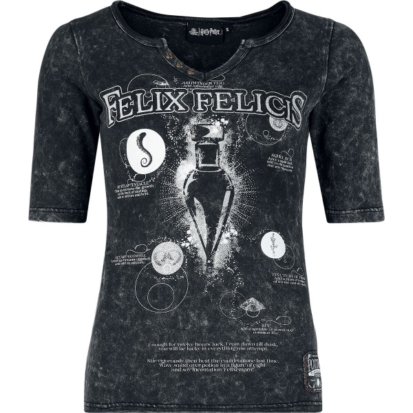 Harry Potter DA Grunge Collection - Felix Felicis Dámské tričko s dlouhými rukávy černá - Merchstore.cz