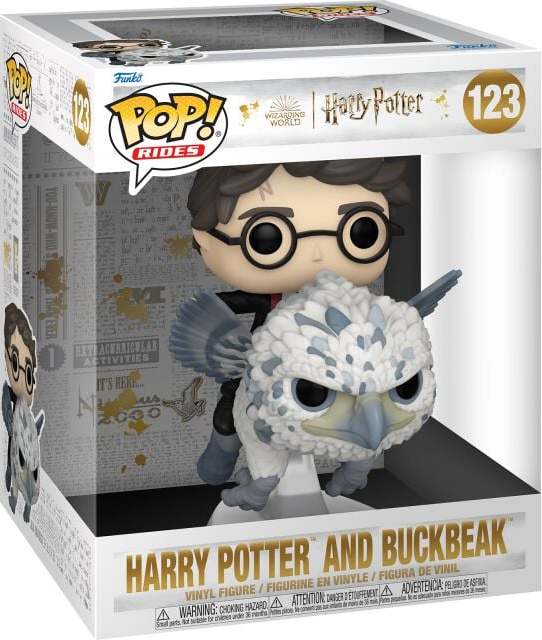Harry Potter Vinylová figurka č.123 Harry Potter and Buckbeak (Pop! Rides Deluxe) Sberatelská postava vícebarevný - Merchstore.cz Harry Potter Vinylová figurka č.123 Harry Potter and Buckbeak (Pop! Rides Deluxe) Sberatelská postava vícebarevný - Merchstore.cz