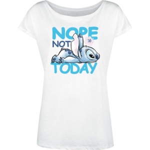 Lilo & Stitch Nope Not Today Dámské tričko bílá - Merchstore.cz