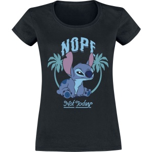 Lilo & Stitch Nope Not Today Dámské tričko černá - Merchstore.cz