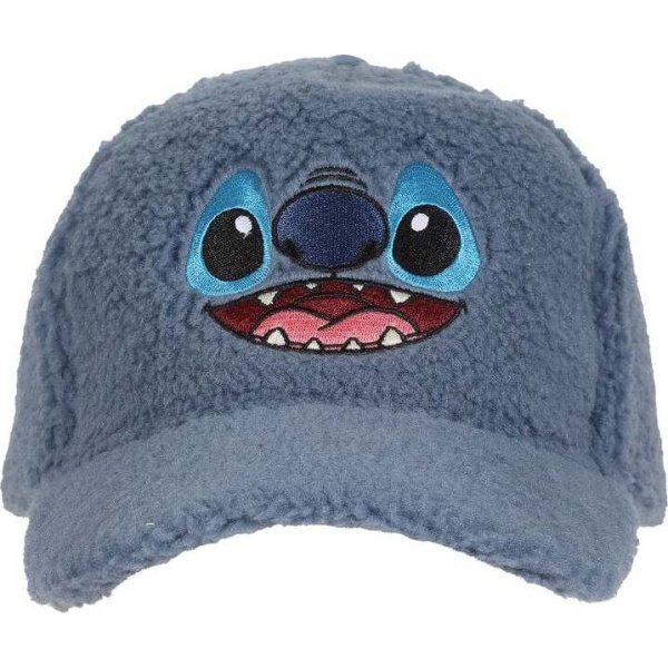 Lilo & Stitch Stitch - Fluffy Cap kšiltovka námořnická modrá - Merchstore.cz