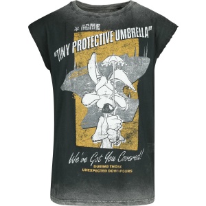 Looney Tunes Coyote - Tiny Protective Umbrella Tank top vícebarevný - Merchstore.cz