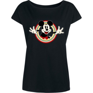 Mickey & Minnie Mouse Mickey Mouse Dámské tričko černá - Merchstore.cz