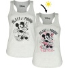 Mickey & Minnie Mouse Minni Maus Dámský top šedá - Merchstore.cz