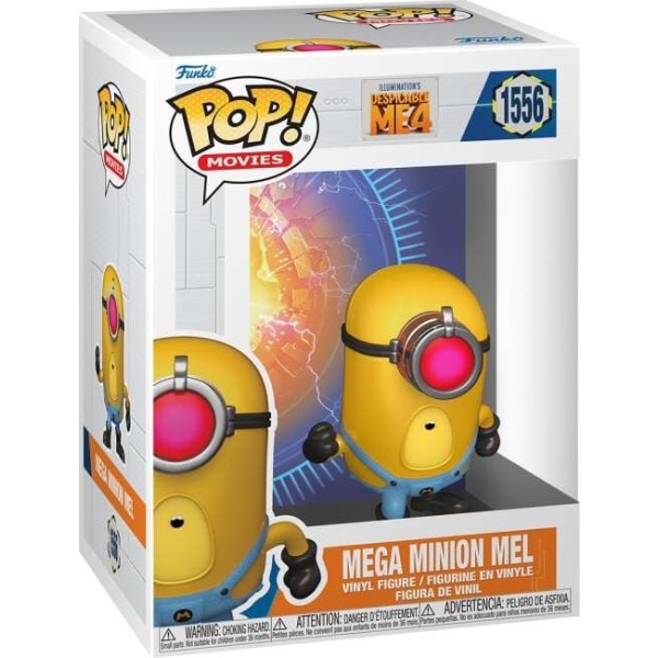 Minions Vinylová figurka č.1556 Despicable Me 4 - Mega Minion Mel Sberatelská postava vícebarevný - Merchstore.cz