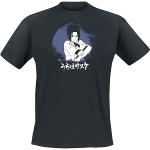 Naruto Sasuke Tričko černá - Merchstore.cz