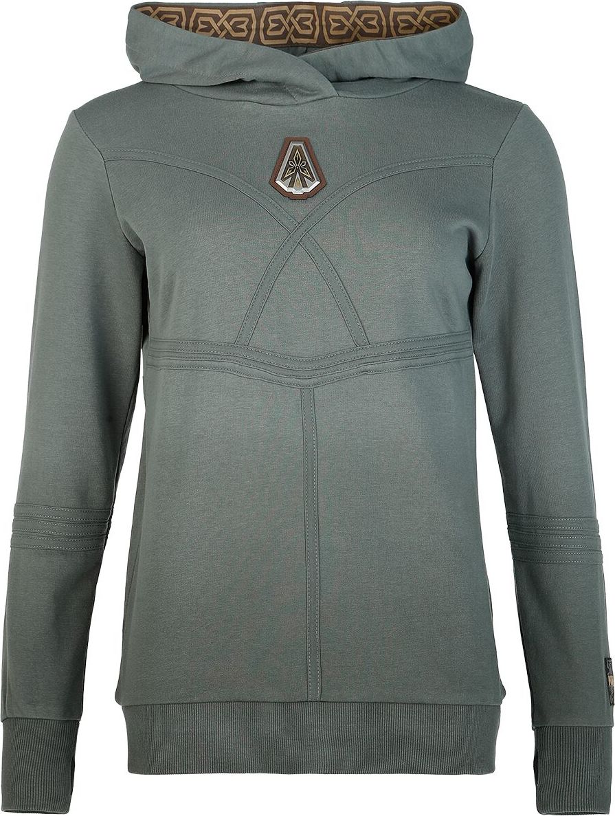 Pán prstenů Khazad-Dûm Dámská mikina s kapucí modrošedá - Merchstore.cz Pán prstenů Khazad-Dûm Dámská mikina s kapucí modrošedá - Merchstore.cz