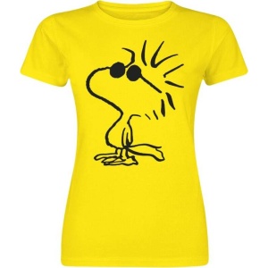 Peanuts Woodstock Dámské tričko žlutá - Merchstore.cz