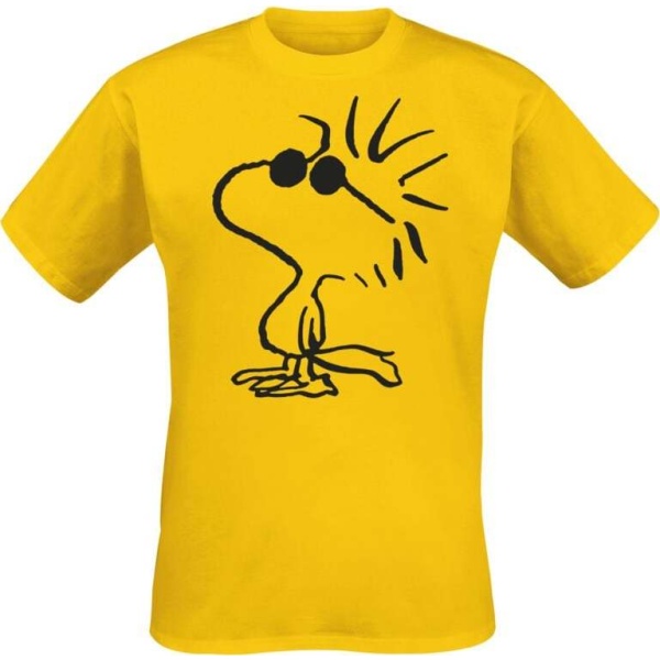 Peanuts Woodstock Tričko žlutá - Merchstore.cz