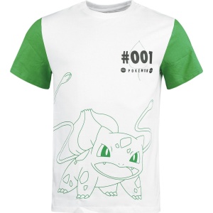 Pokémon Bulbasaur Tričko zelená - Merchstore.cz