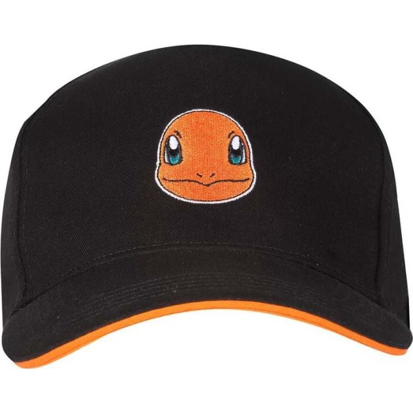 Pokémon Charmander Badge kšiltovka černá - Merchstore.cz