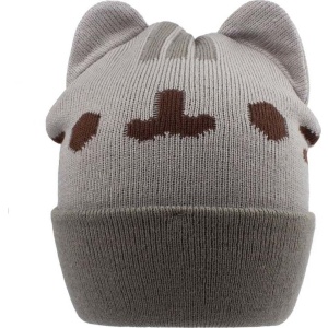 Pusheen Face Beanie čepice béžová - Merchstore.cz