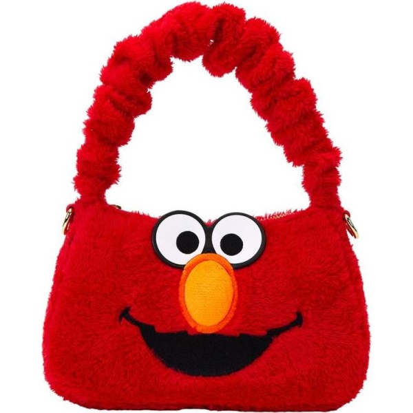 Sesame Street Loungefly - Elmo Plush Taška pres rameno vícebarevný - Merchstore.cz