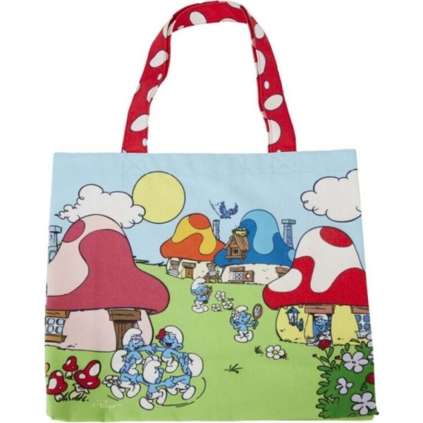 Šmoulové Loungefly - Smurfs Village Life Nákupní taška vícebarevný - Merchstore.cz