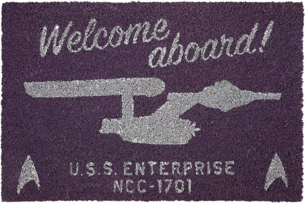 Star Trek Welcome Aboard! Rohožka vícebarevný - Merchstore.cz Star Trek Welcome Aboard! Rohožka vícebarevný - Merchstore.cz