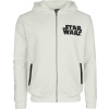 Star Wars Stormtrooper Mikina s kapucí na zip bílá - Merchstore.cz