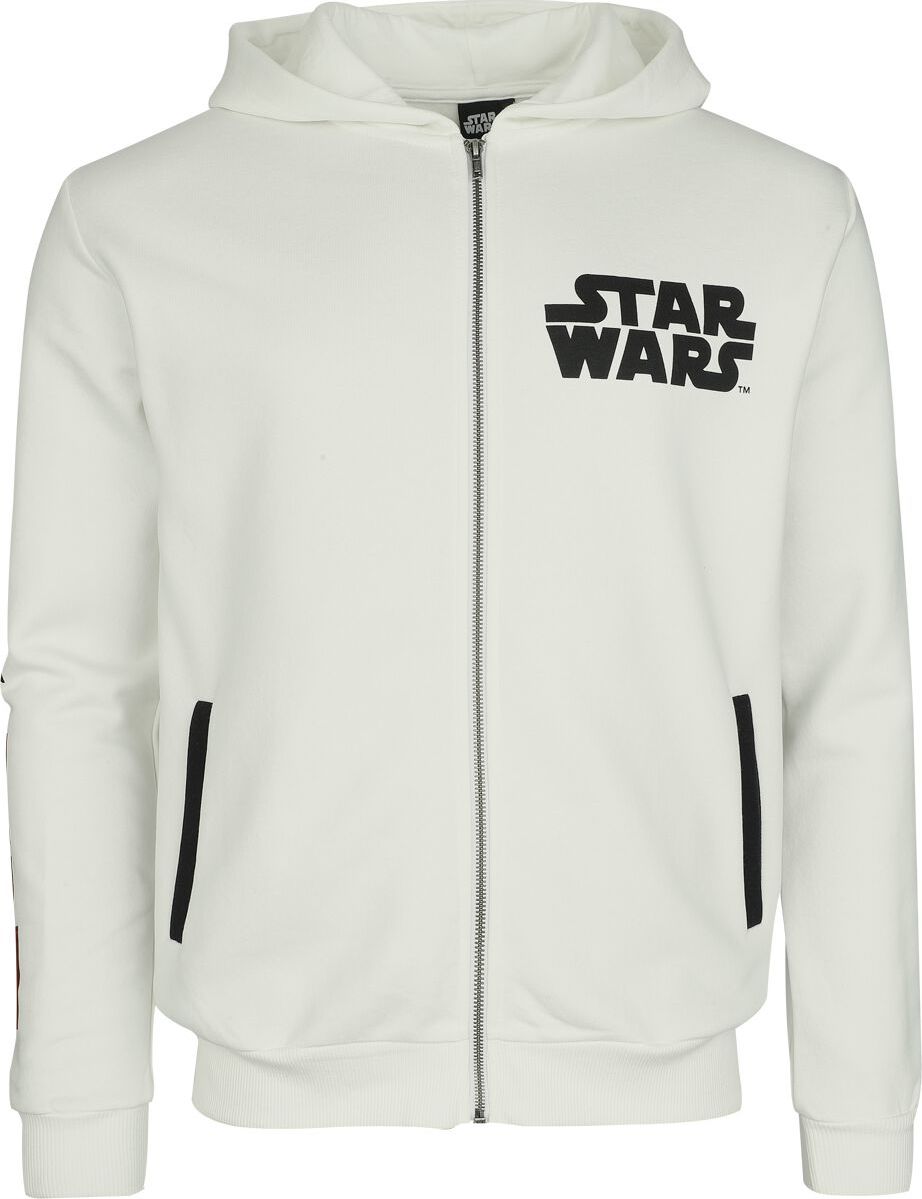 Star Wars Stormtrooper Mikina s kapucí na zip bílá - Merchstore.cz Star Wars Stormtrooper Mikina s kapucí na zip bílá - Merchstore.cz