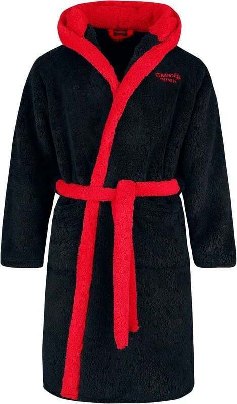 Stranger Things Auf dem Kopf stehend Župan černá - Merchstore.cz Stranger Things Auf dem Kopf stehend Župan černá - Merchstore.cz