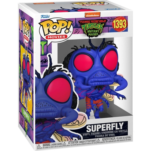 Teenage Mutant Ninja Turtles Vinylová figurka č. 1393 Mayhem - Superfly Sberatelská postava vícebarevný - Merchstore.cz