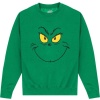 The Grinch Smile Dámská mikina zelená - Merchstore.cz