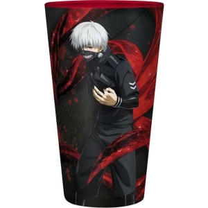 Tokyo Ghoul Kaneki & Mask sklenicka cerná/cervená - Merchstore.cz