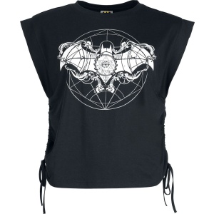 Batman Logo - Gothic Dámský top černá - Merchstore.cz