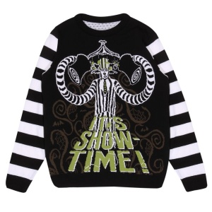 Beetlejuice Showtime Pletený svetr vícebarevný - Merchstore.cz