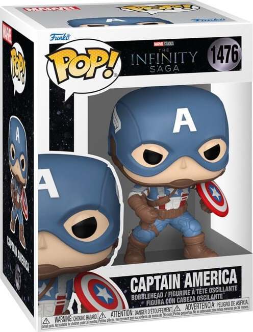 Captain America Vinylová figurka č.1476 Captain America Sberatelská postava vícebarevný - Merchstore.cz Captain America Vinylová figurka č.1476 Captain America Sberatelská postava vícebarevný - Merchstore.cz